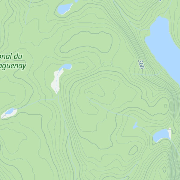 Map of Montagne du Lac Otis
