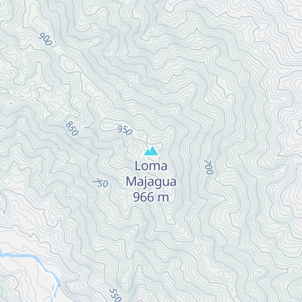 Map of Loma Majagua