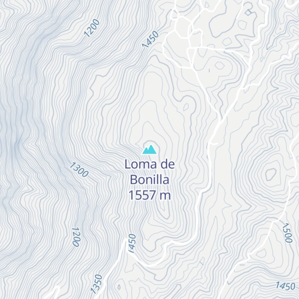 Map of Loma de Bonilla