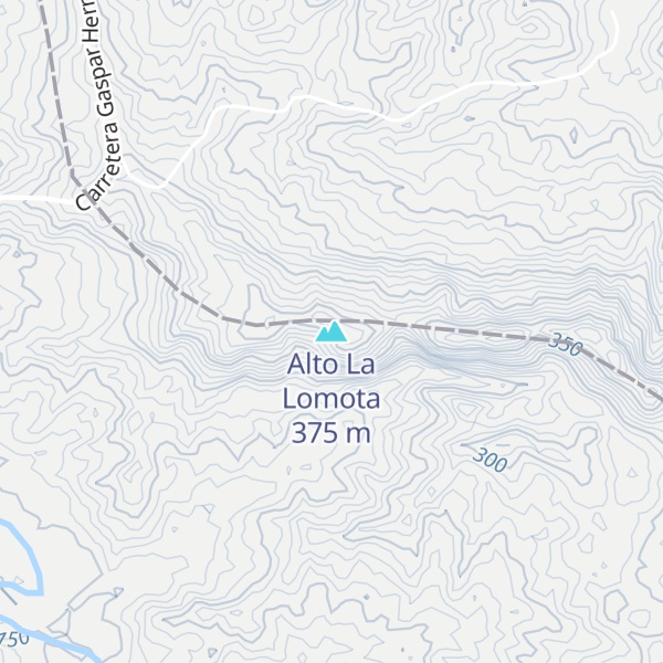 Map of Alto La Lomota