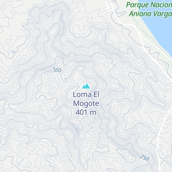 Map of Loma El Mogote