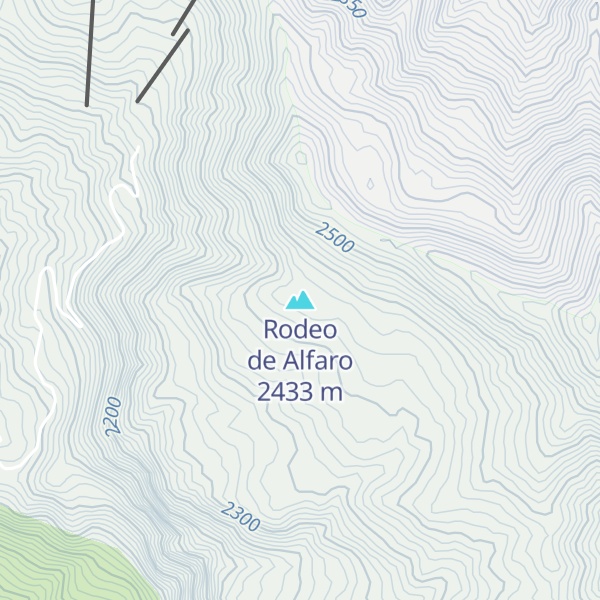 Map of Rodeo de Alfaro