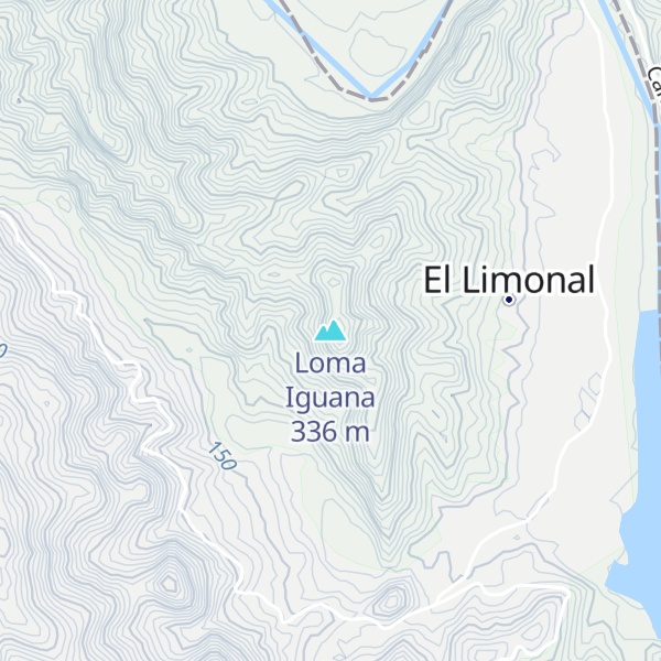Map of Loma Iguana