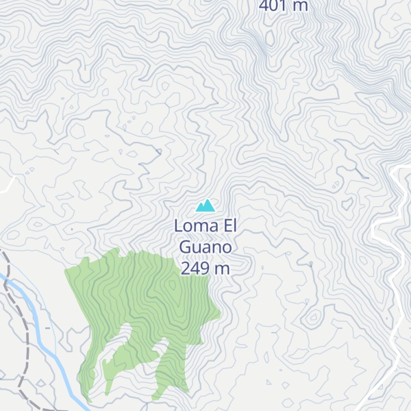 Map of Loma El Guano