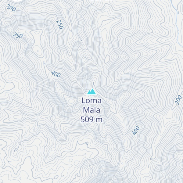 Map of Loma Mala