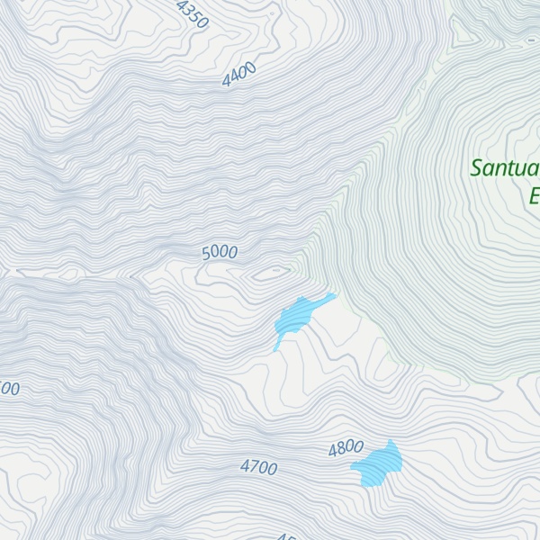 Map of Cerro Chalipín