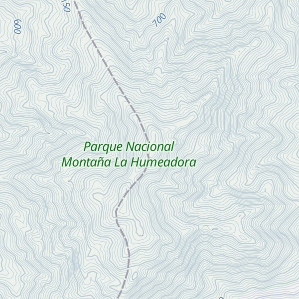 Map of El Alto de la Paloma