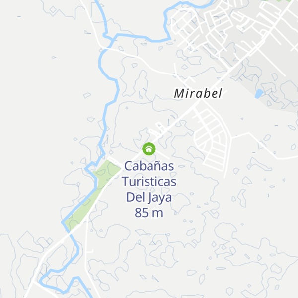 Map of Cabañas Turisticas Del Jaya