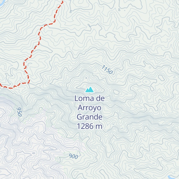 Map of Loma de Arroyo Grande