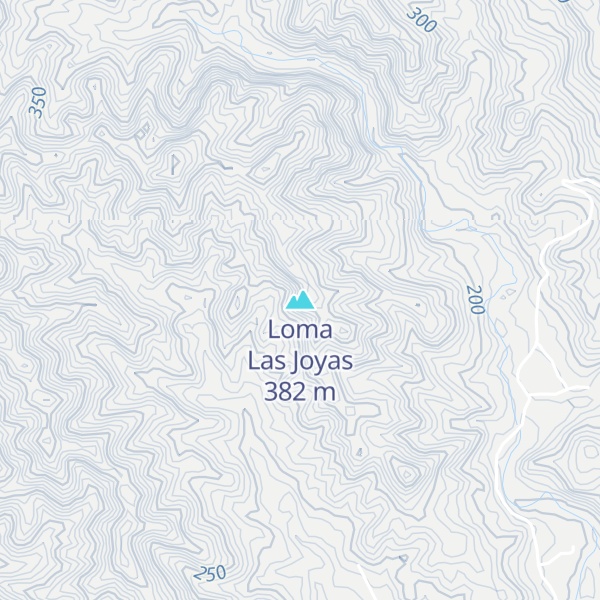 Map of Loma Las Joyas