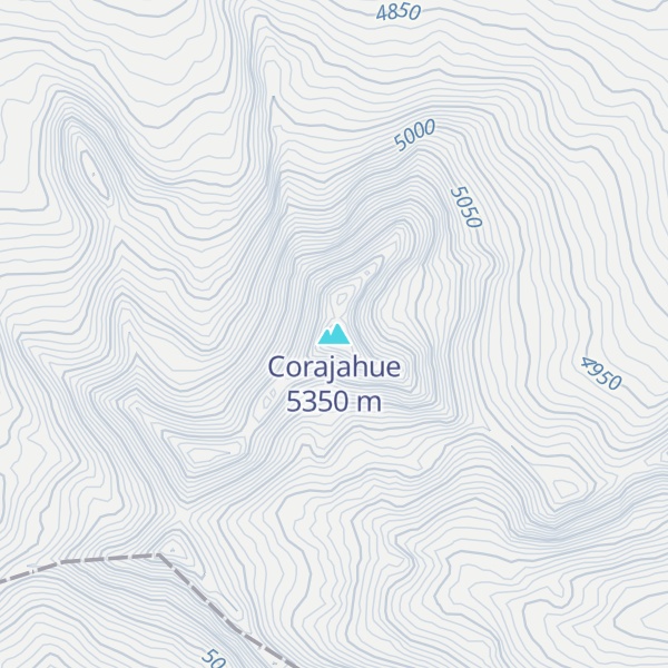 Map of Corajahue