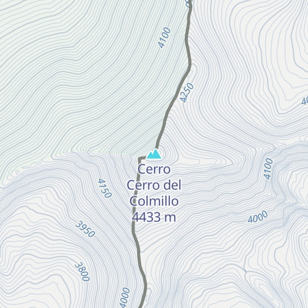 Map of Cerro Cerro del Colmillo