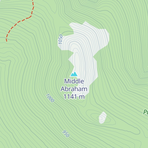 Map of Middle Abraham