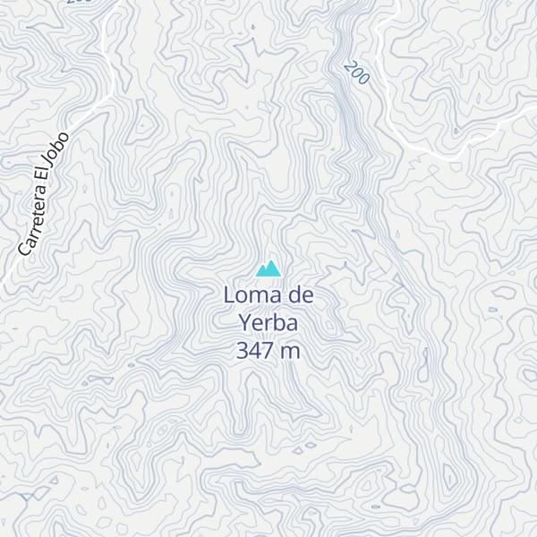 Map of Loma de Yerba