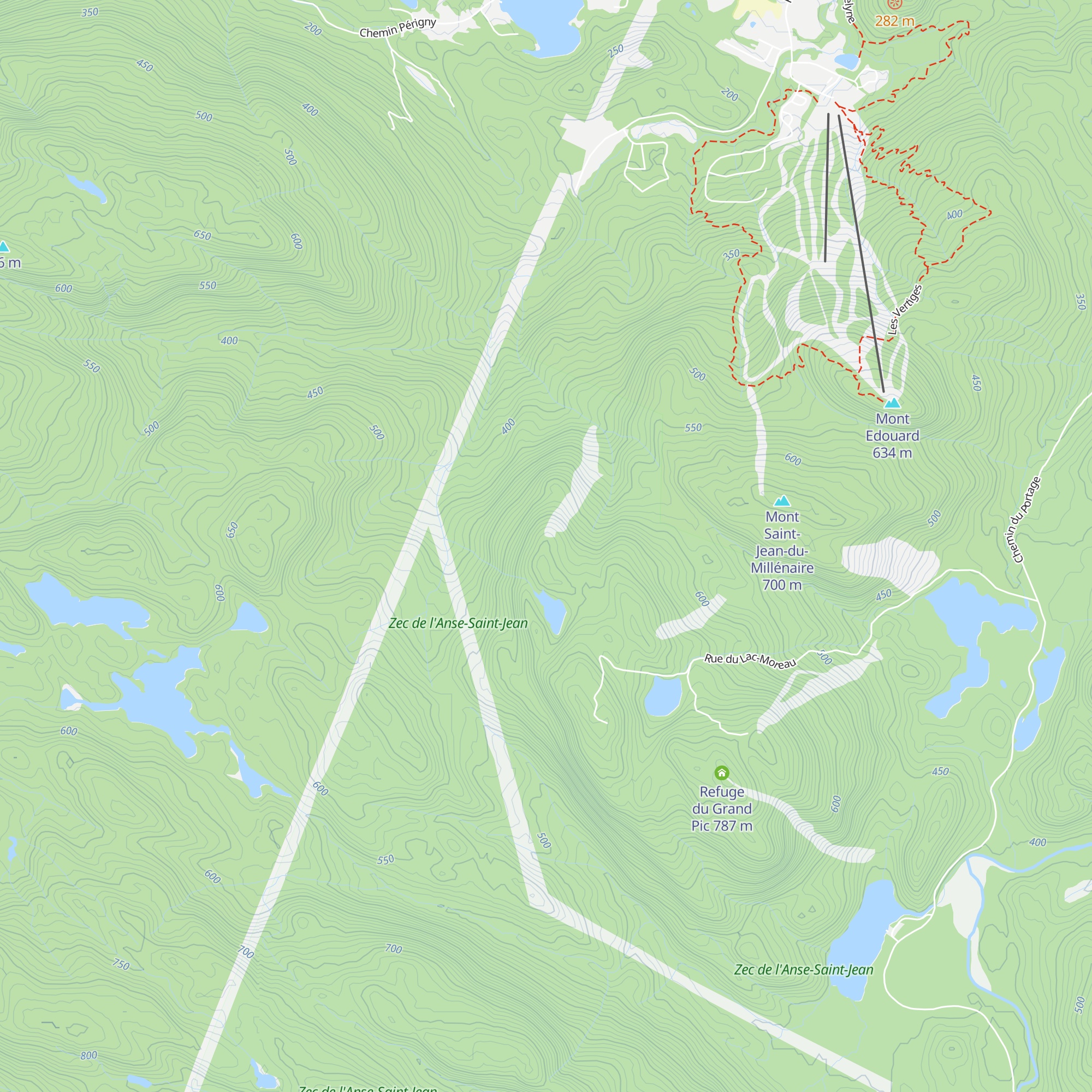 Refuge du Gardien map
