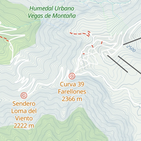 Map of Refugio Uno