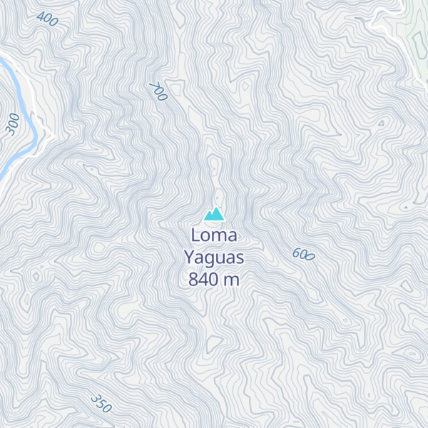 Map of Loma Yaguas