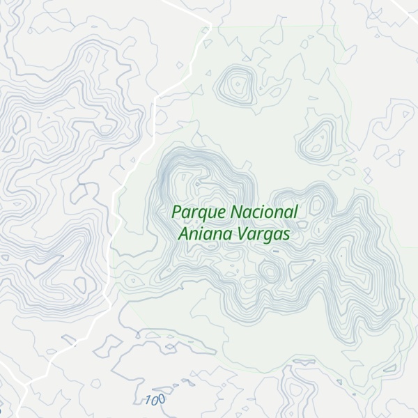 Map of Loma La Guácara