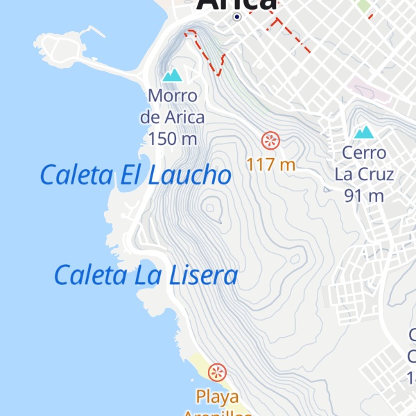 Map of Morro Gordo