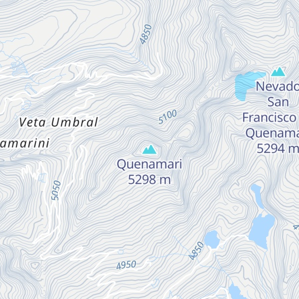 Map of Quenamari