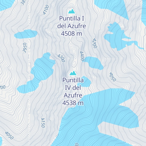 Map of Puntilla IV del Azufre