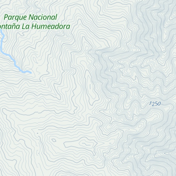 Map of Loma Zumbador