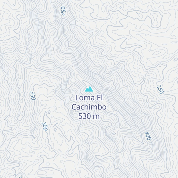 Map of Loma El Cachimbo