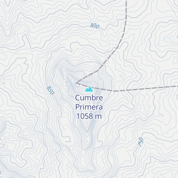 Map of Cumbre Primera