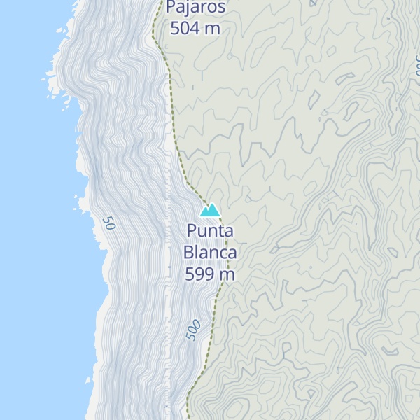 Map of Punta Blanca