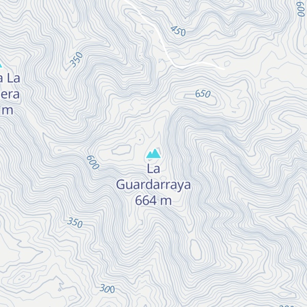 Map of La Guardarraya