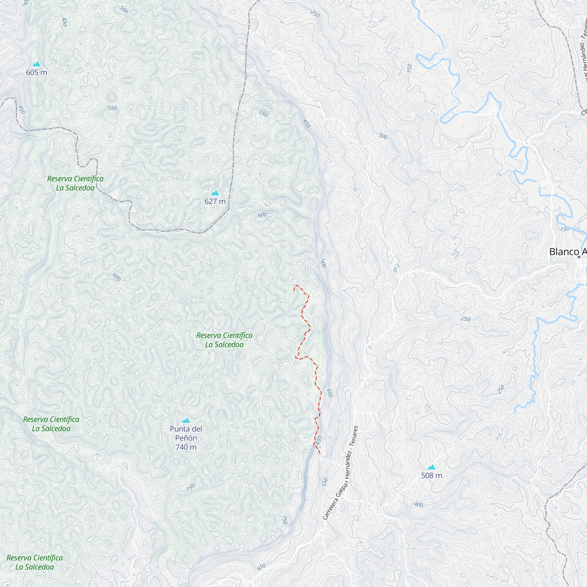 Caseta de Guardaparques Reserva Científica La Salcedoa map