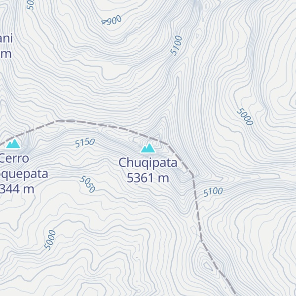 Map of Chuqipata