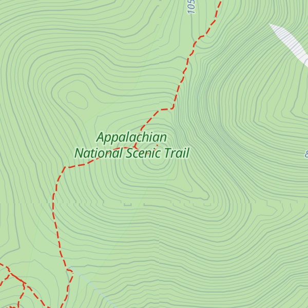 Map of Spaulding Mountain