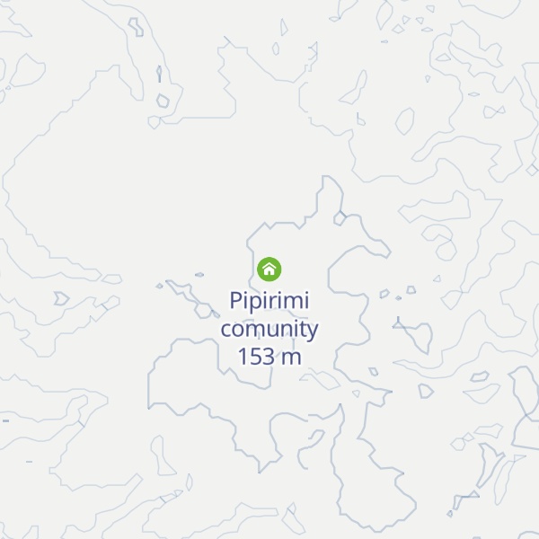 Map of Pipirimi comunity
