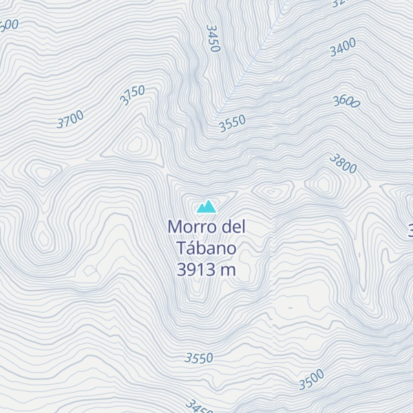 Map of Morro del Tábano