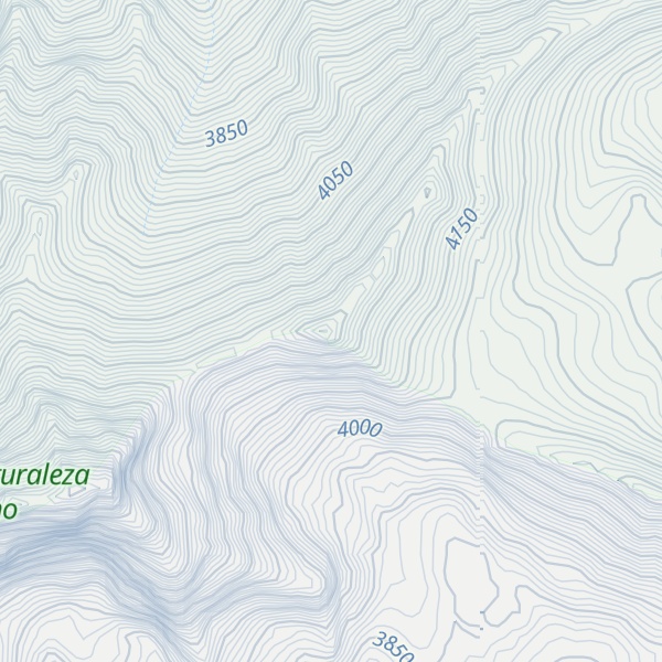 Map of Cerro Escuerzo