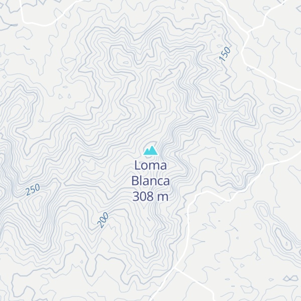 Map of Loma Blanca