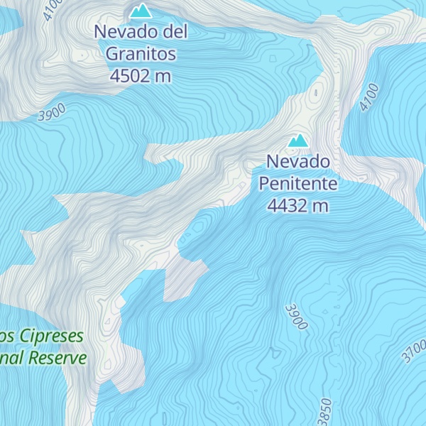 Map of Punta Chimenea