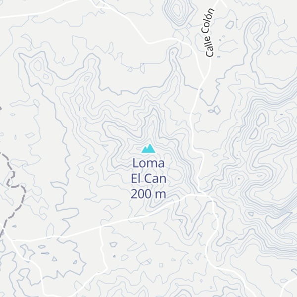 Map of Loma El Can