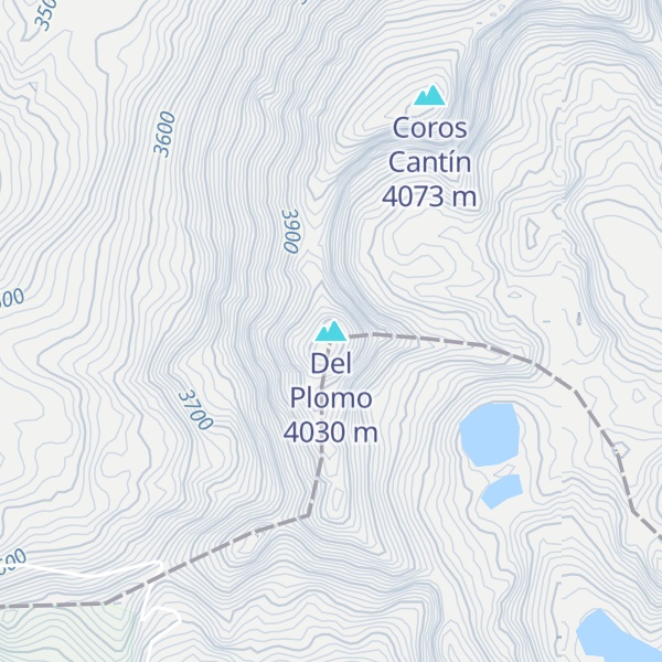 Map of Del Plomo