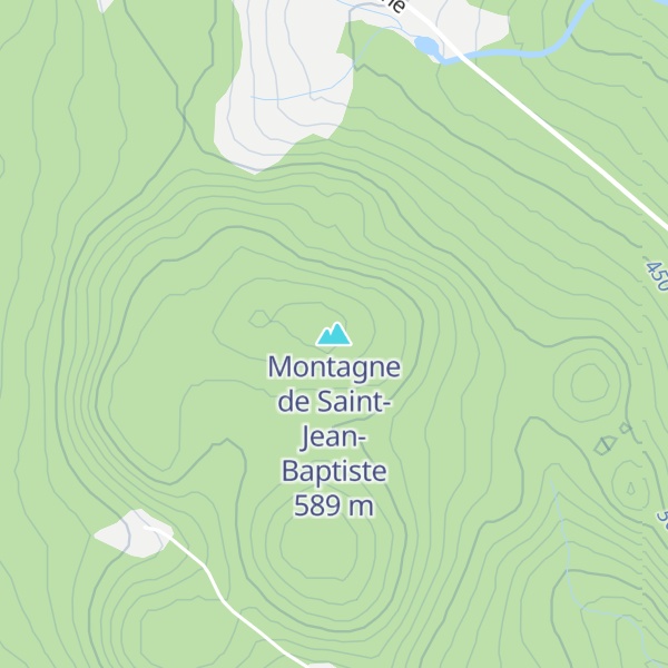 Map of Montagne de Saint-Jean-Baptiste