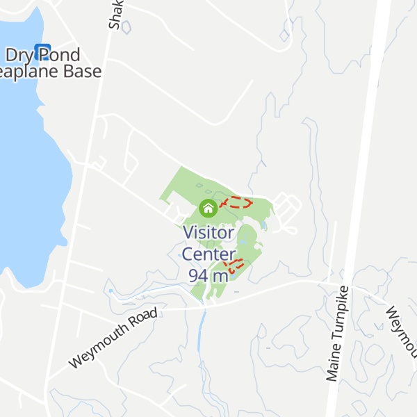 Map of Visitor Center