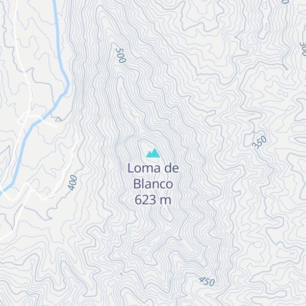 Map of Loma de Blanco