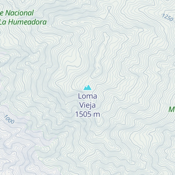Map of Loma Vieja