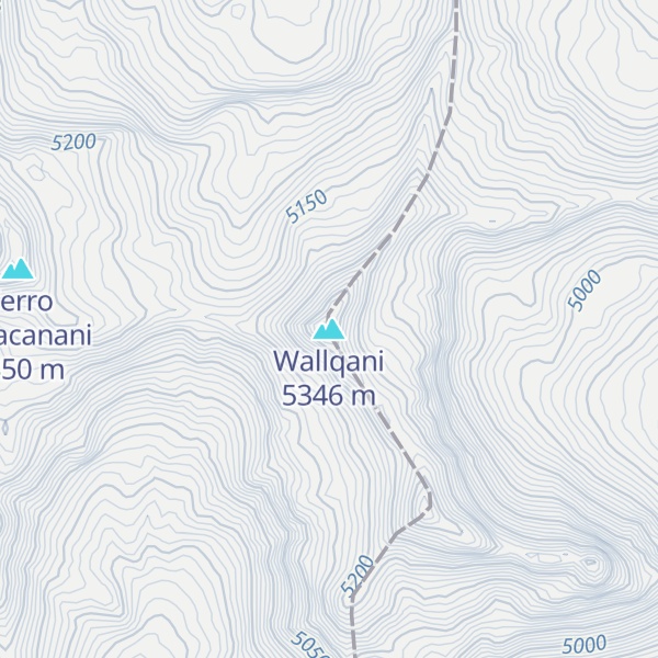 Map of Wallqani