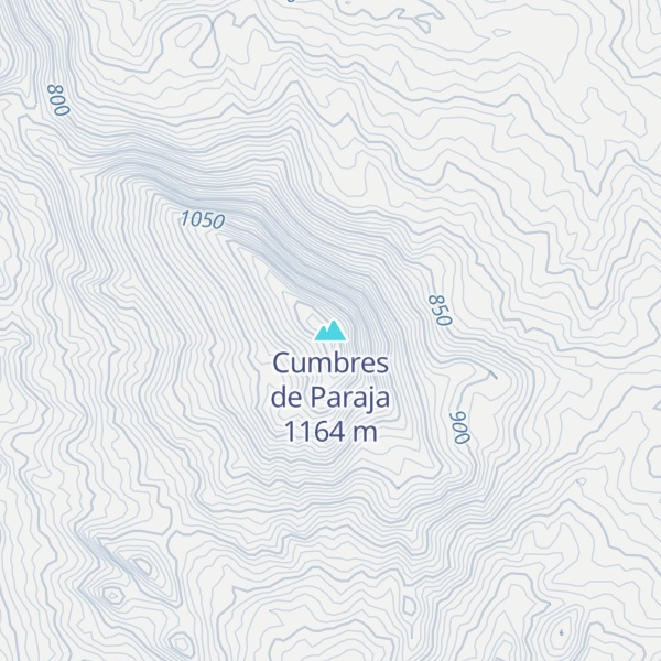 Map of Cumbres de Paraja