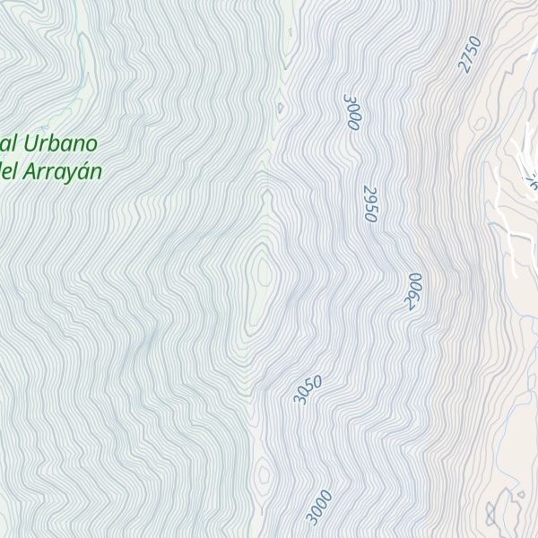 Map of Cerro Cortadera