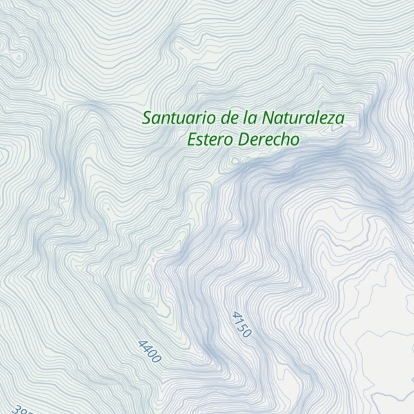 Map of Cerro Chañar