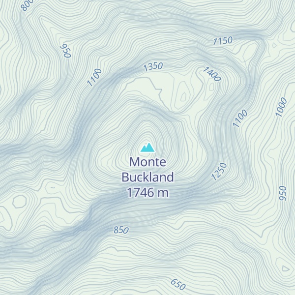 Map of Monte Buckland