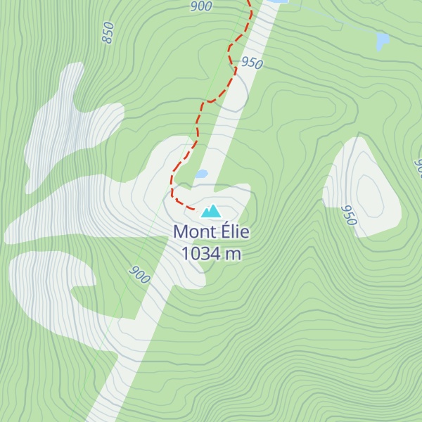 Map of Mont Élie